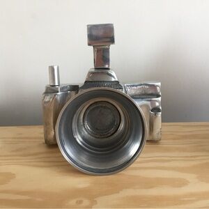 Silver Camera Decoration